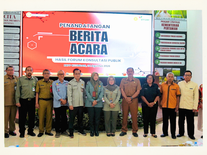 Forum Konsultasi Publik BBPP Ketindan 2026