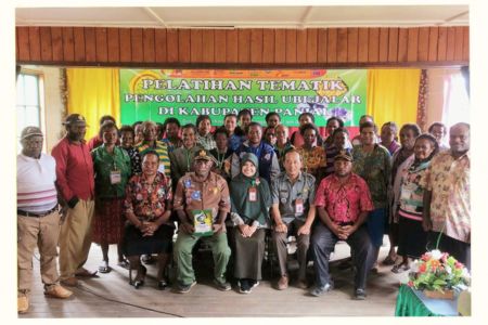 Pelatihan Tematik Pengolahan Hasil Ubi Jalar di Paniai Papua