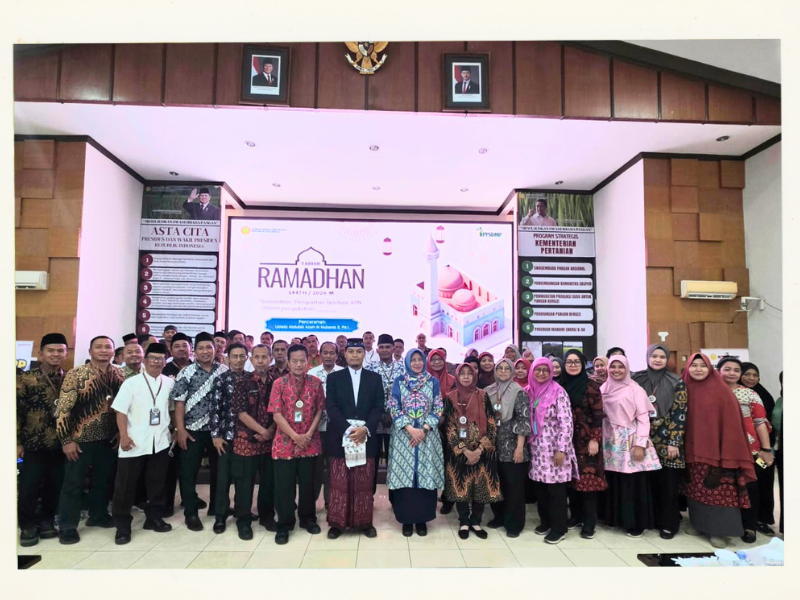 Jelang Ramadhan, UPT Kementan Dorong Pengabdian Melalui Penguatan Spiritualisme